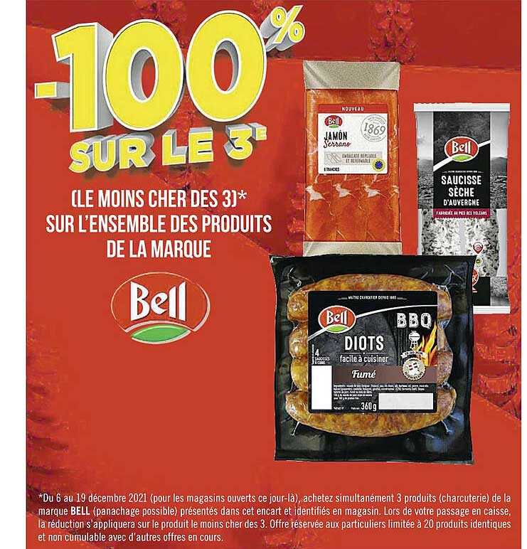 l'ensemble des produits de la marque bell