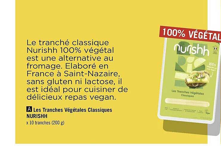Les Tranches Végétales Classiques Nurishh