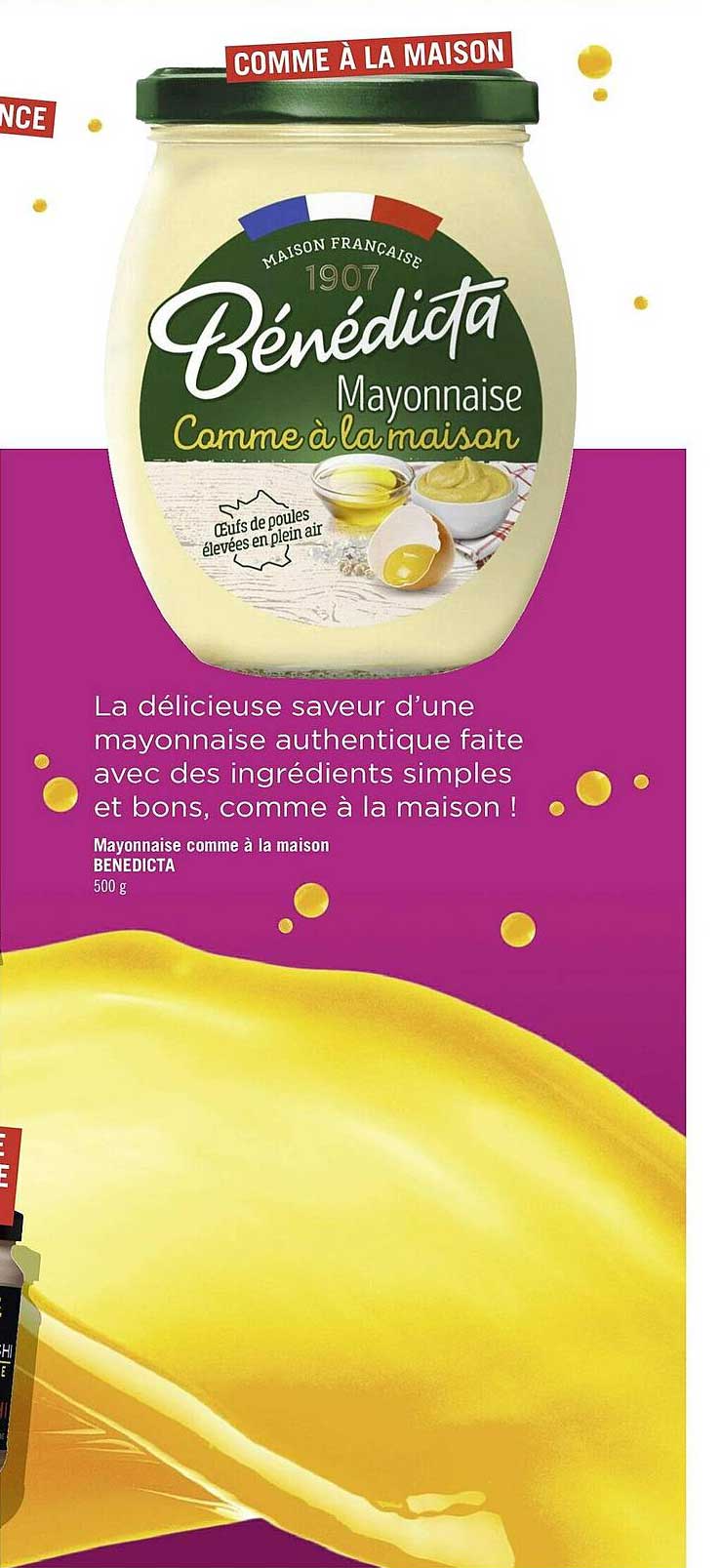 mayonnaise comme à la maison bénédicta