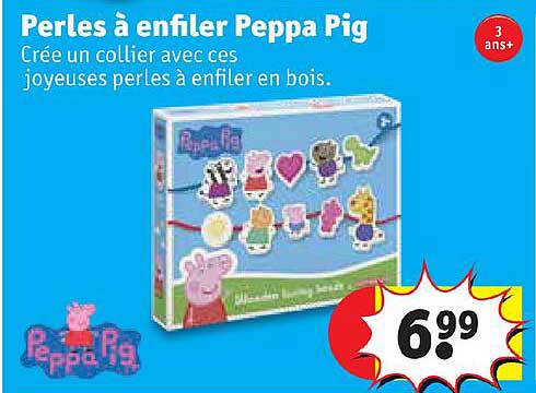 Perles à Enfiler Peppa Pig