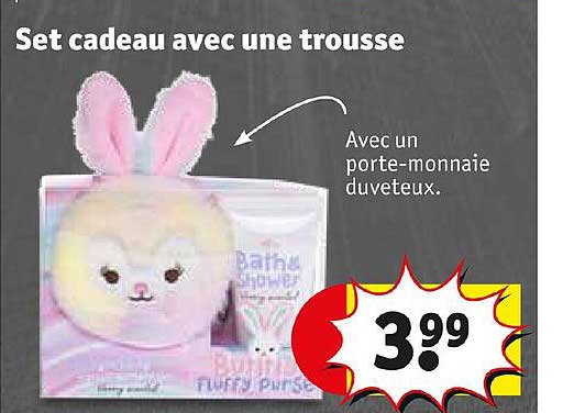 set cadeau avec une trousse