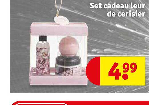 set cadeau leur de cerisier