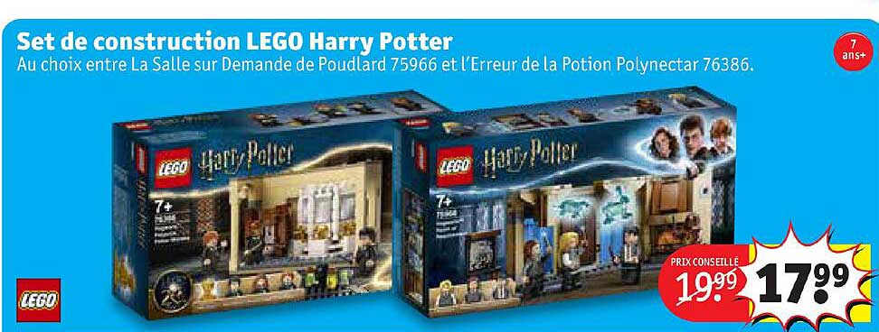 set de construction lego harry potter lego
