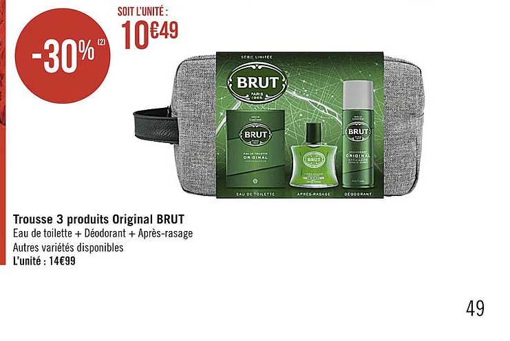Trousse 3 Produits Original Brut