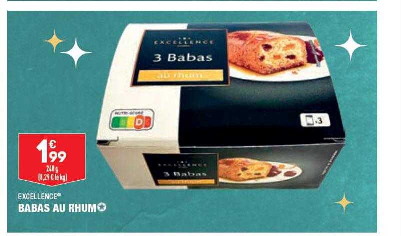 babas au rhum excellence