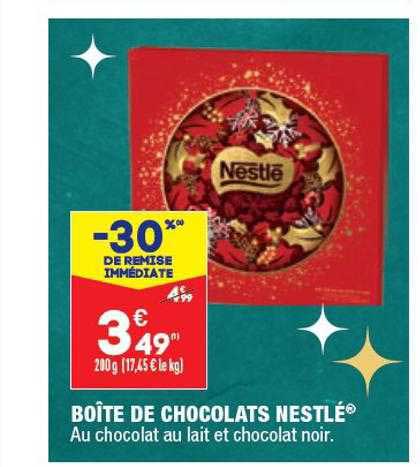Boîte De Chocolats Nestlé
