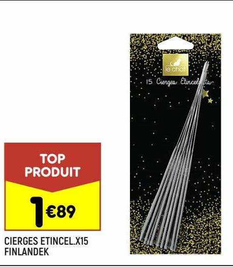 cierges étincel x15 finlandek