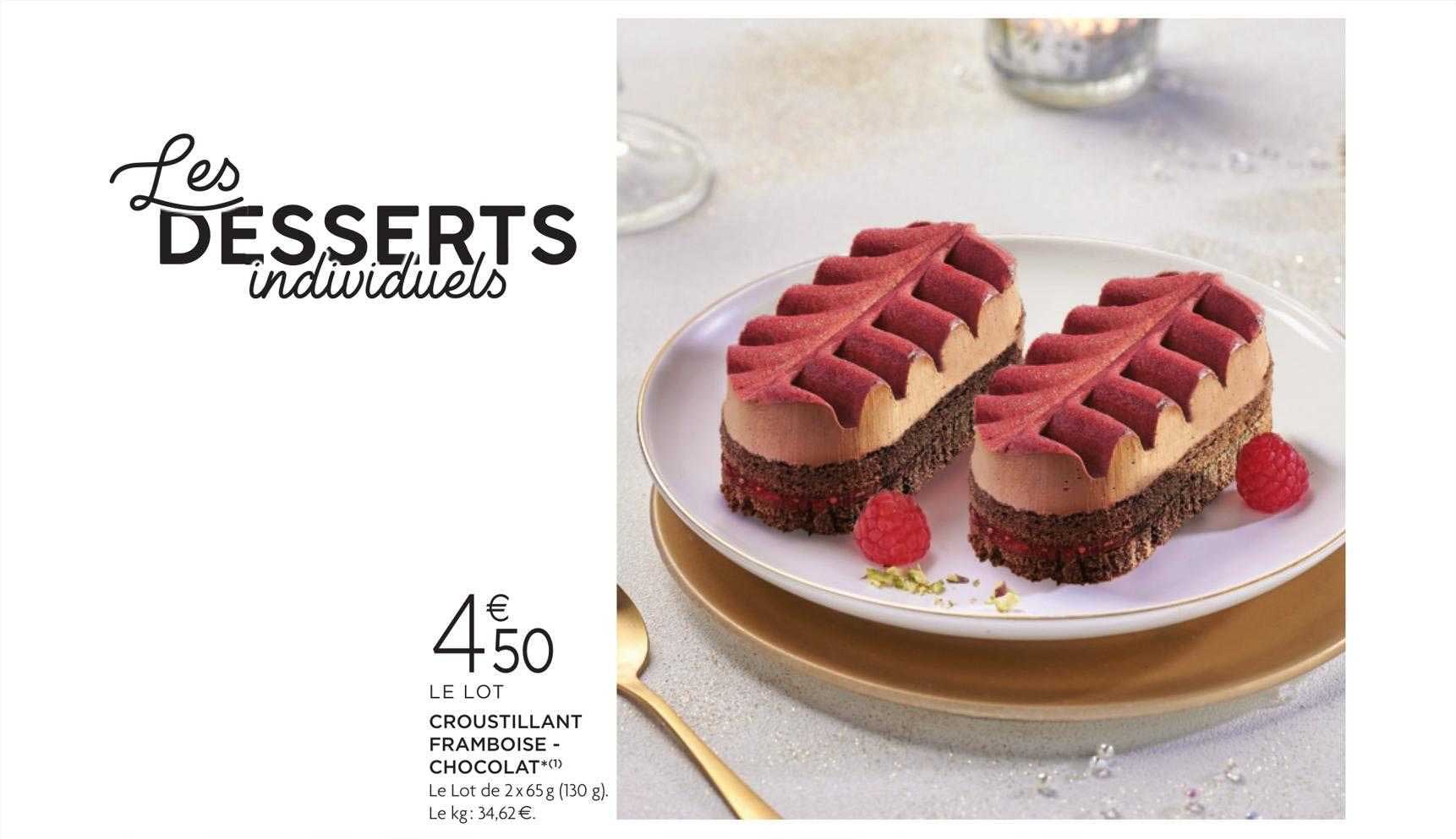 Croustillant Framboise - Chocolat