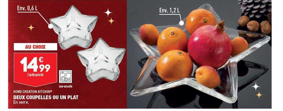 deux coupelles ou un plat home création kitchen