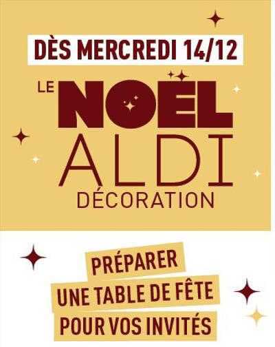 Le Noël Aldi Décoration