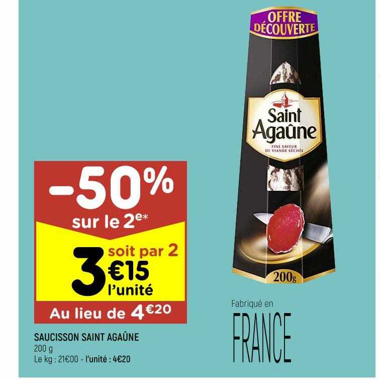 Saucisson Saint Agaûne