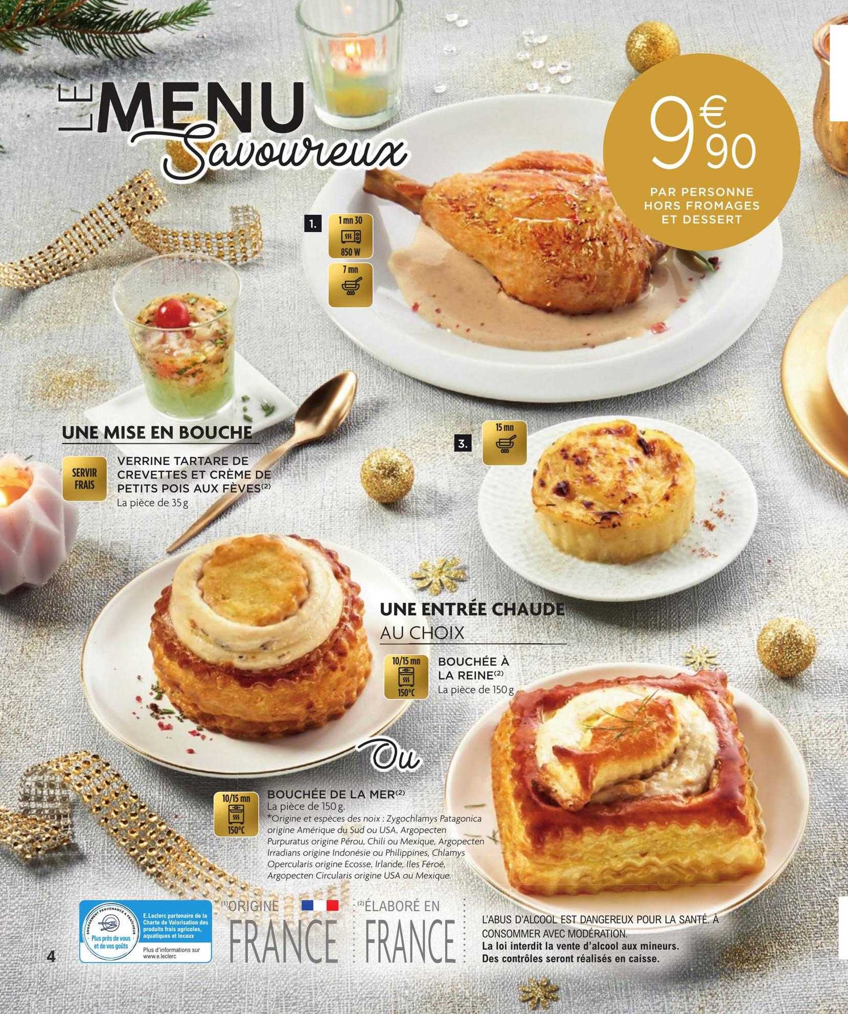 Verrine Tartare De Crevettes Et Crème De Petits Pois Aux Fèves, Bouchée à La Reine, Bouchée De La Mer