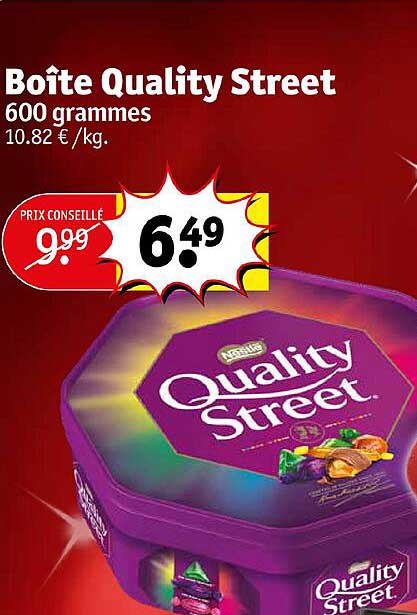 boîte quality street