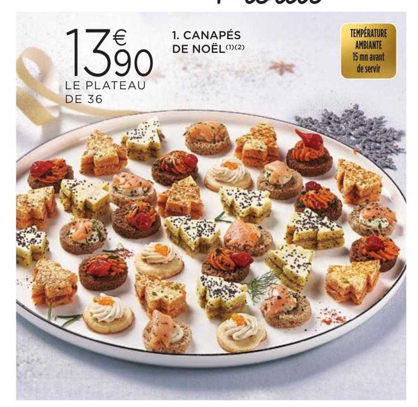 Canapés De Noël