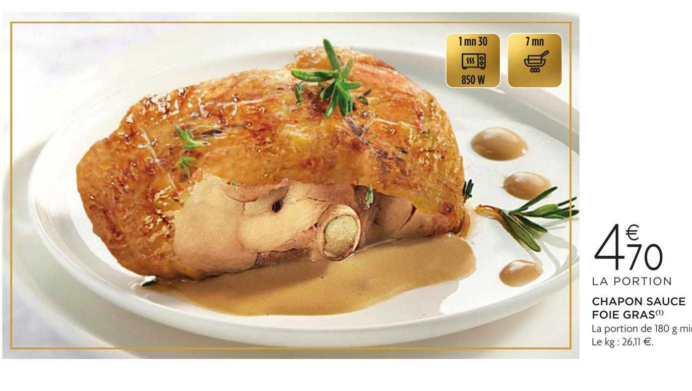 chapon sauce foie gras