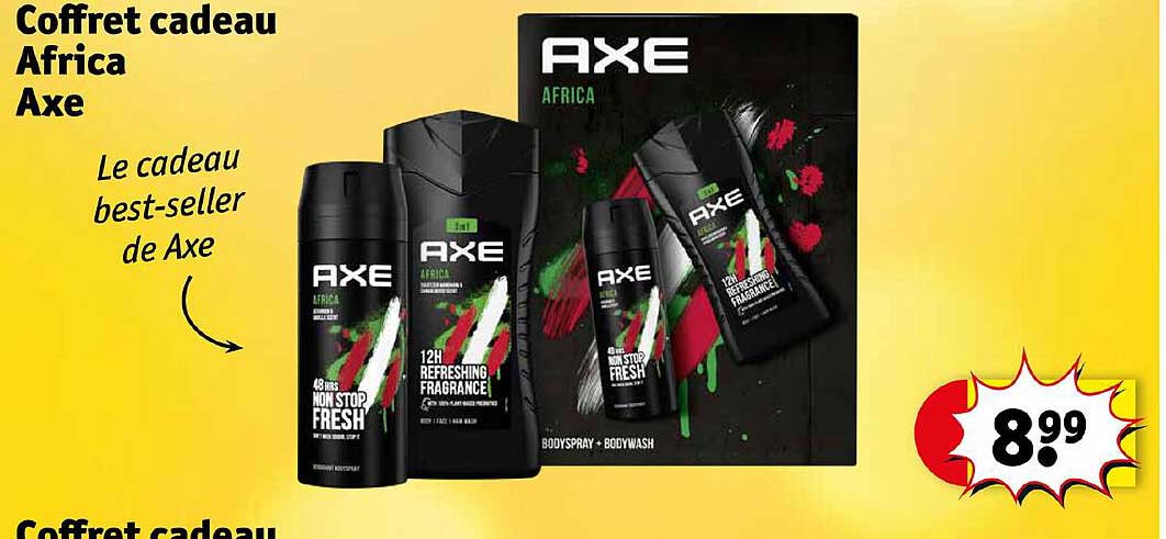 coffret cadeau africa axe