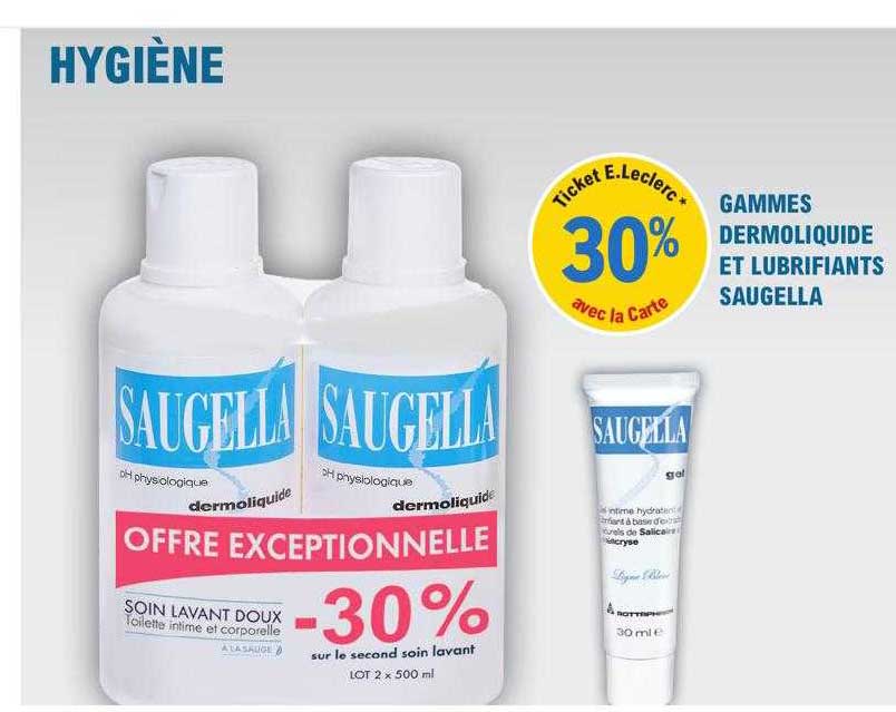 Gammes Dermoliquide Et Lubrifiants Saugella