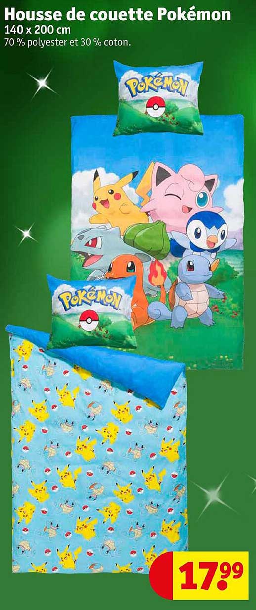 Housse De Couette Pokémon