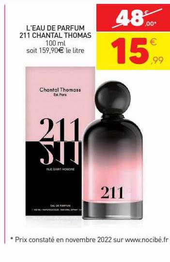 l'eau de parfum 211 chantal thomas
