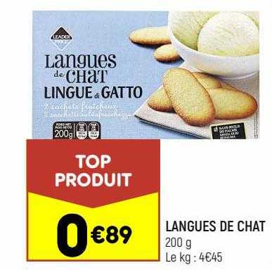 Langues De Chat