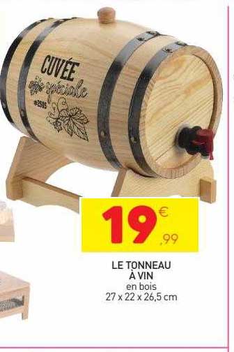 le tonneau à vin