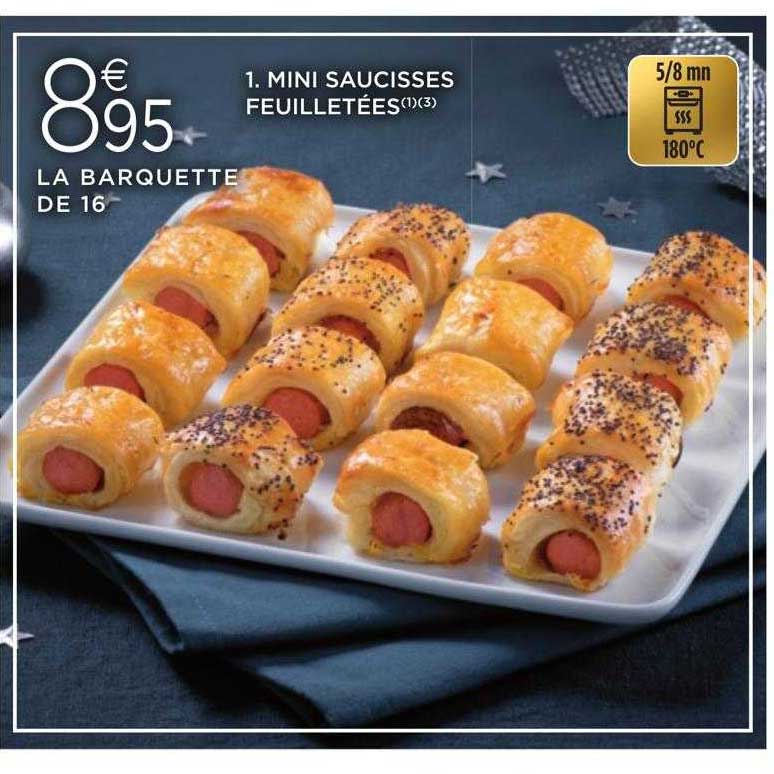 Mini Saucisses Feuilletées