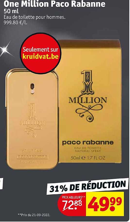 one million paco rabanne