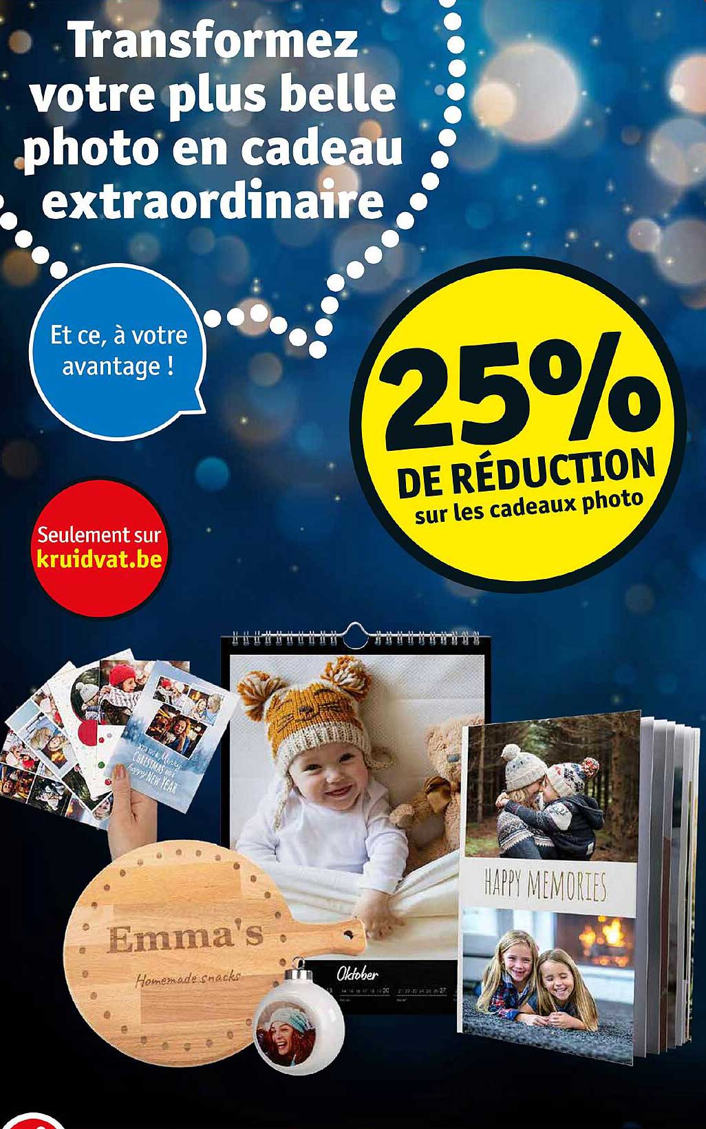 photo en cadeau extraordinaire