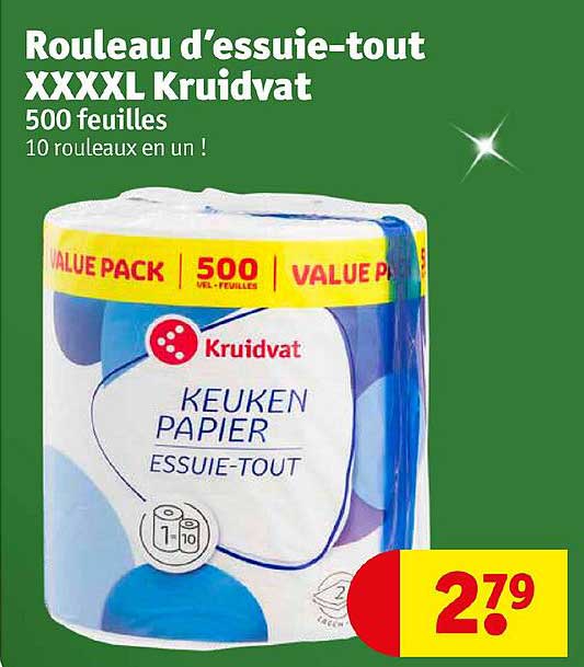 Rouleau D'essuie-tout Xxxxl Kruidvat