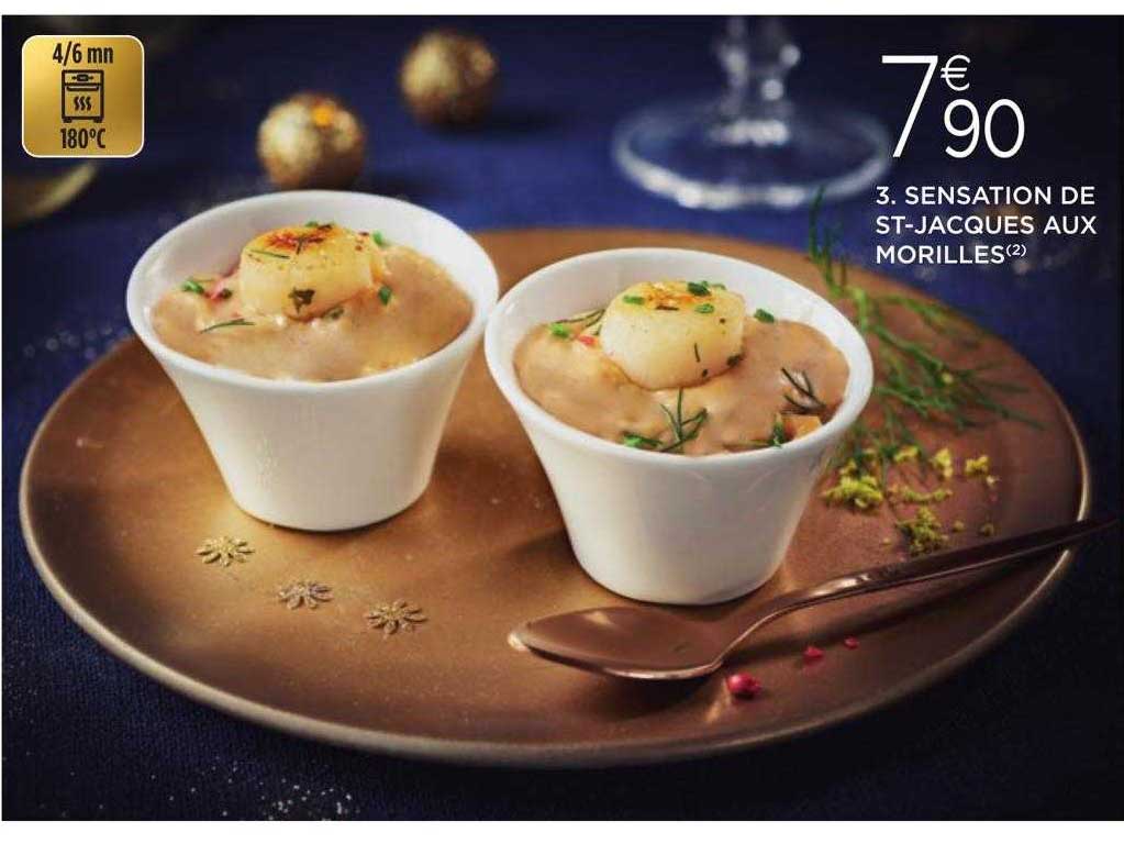 sensation de st-jacques aux morilles