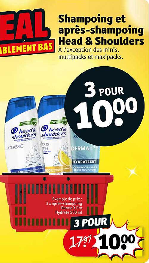 Shampoing Et Après-shampoing Head & Shoulders