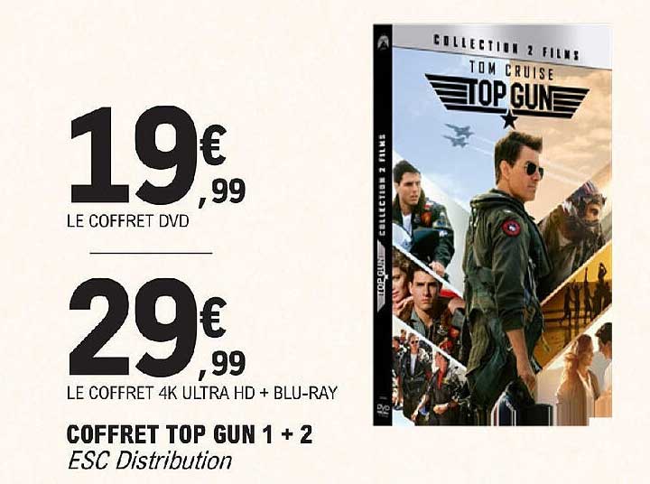 coffret top gun 1 + 2