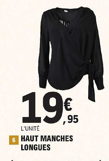haut manches longues
