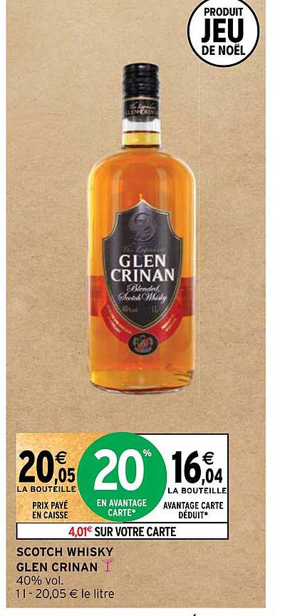 scotch whisky glen crinan