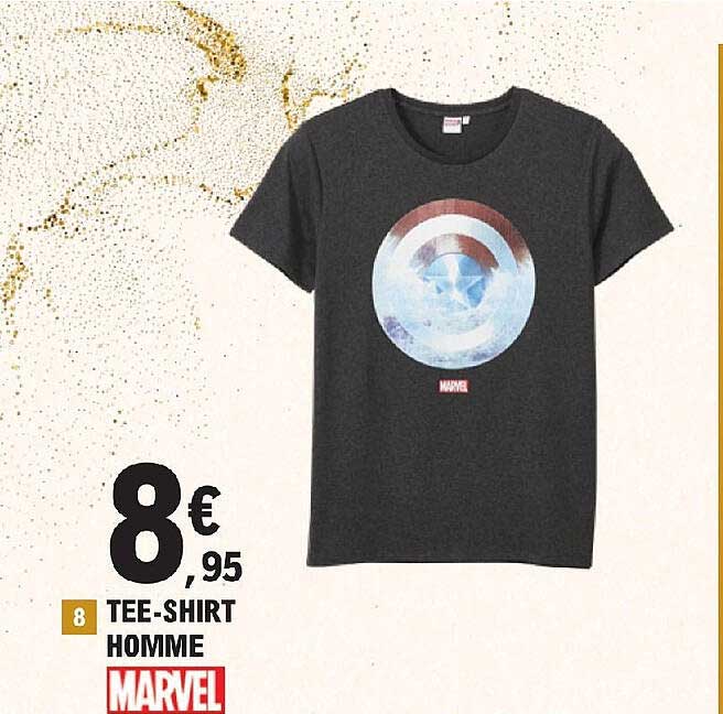 tee-shirt homme marvel