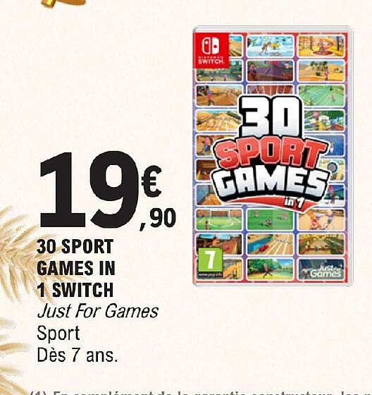 30 sport games in 1 switch