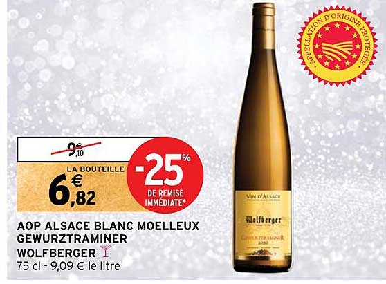 aop alsace blanc moelleux gewurstraminer wolfberger