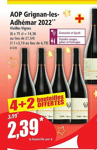 aop grignan-les-adhémar 2022 vieilles vignes