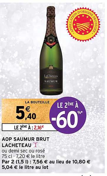 Aop Saumur Brut Lacheteau