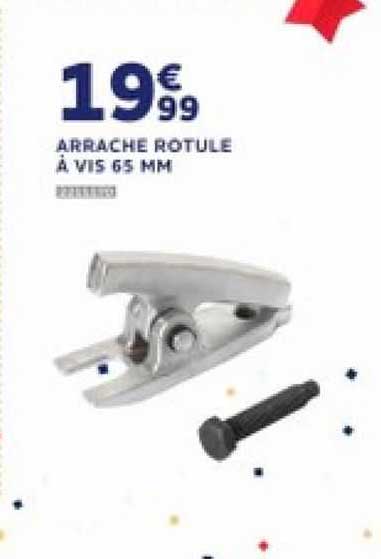 arrache rotule à vis 65 mm