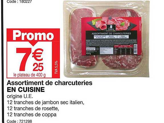 Assortiment De Charcuteries En Cuisine