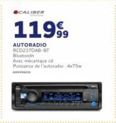 Autoradio Caliber