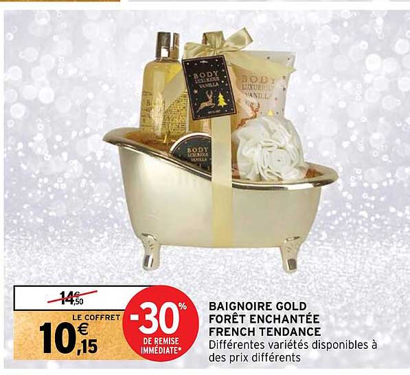 baignoire gold foret enchantee  french tendance