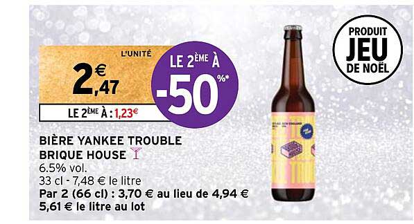 bière yankee trouble brique house