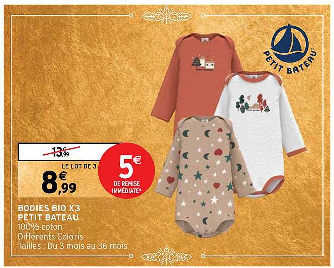 bodies bio x3 petit bateau