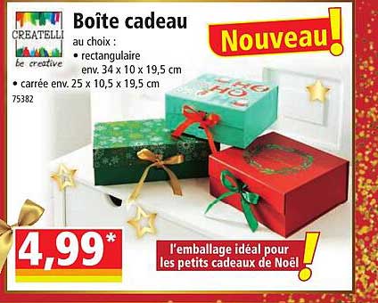 boîte cadeau createlli