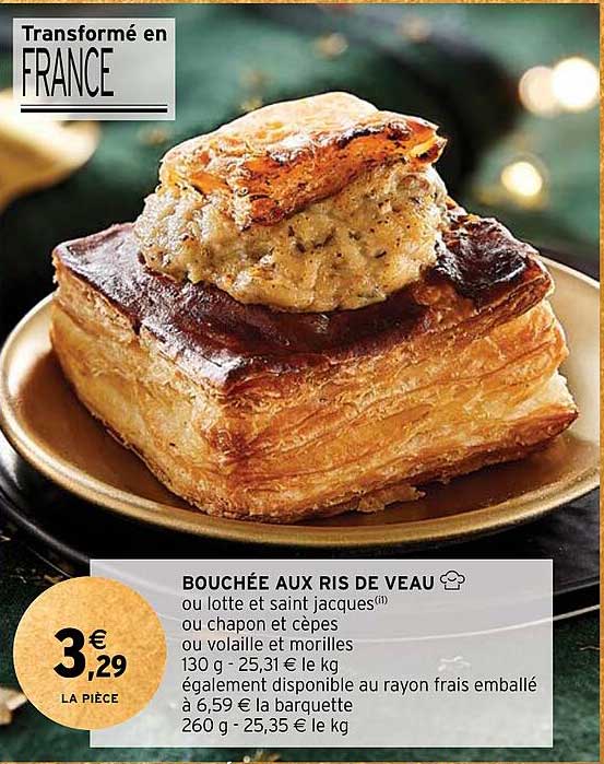 bouchée aux ris de veau