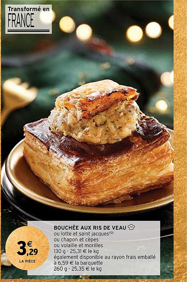 bouchée aux ris de veau