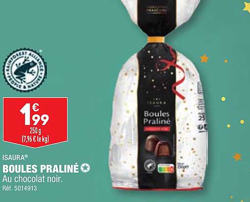 boules praliné isaura