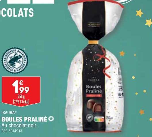 boules praliné isaura